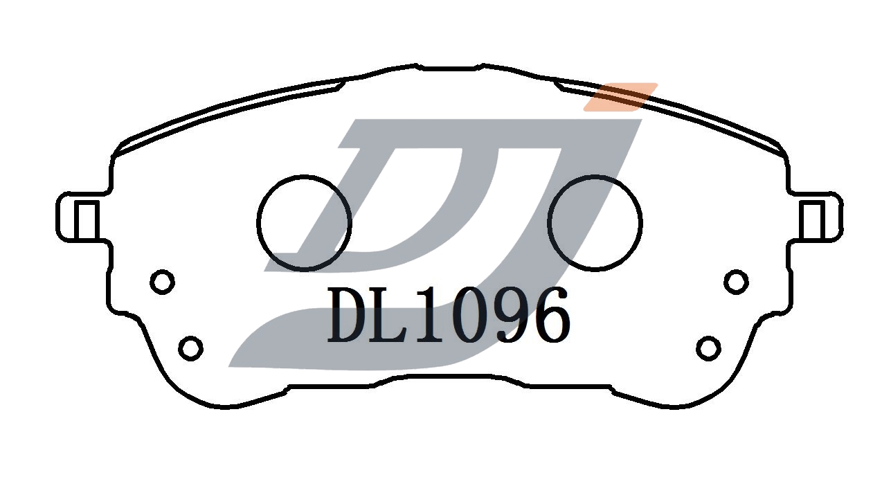 Brake Pad Set,Number:DL1096